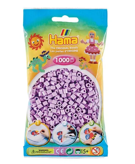 Hama Midi Beads in Bag - Pastel Lilac