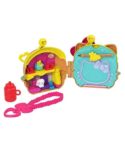 Sanrio Hello Kitty & Friends Hamburger Diner Compact Playset GVB27 - Multicolor