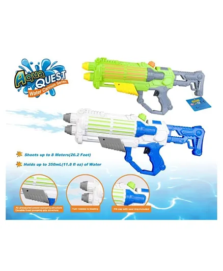 Aqua Quest 49.5 cm Water Toy Gun Pack of 1 (Colours May Vary)