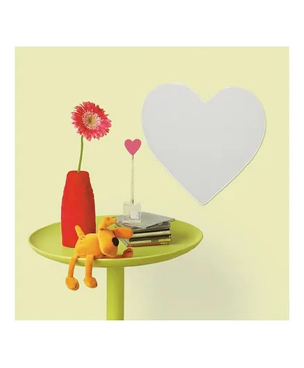 Roommates Heart Peel & Stick Mirror - Multicolor