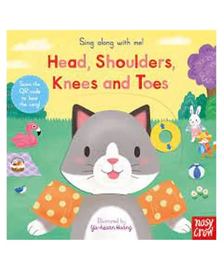 Sing-Along With Me! Head, Shoulders, Knees, and Toes Paperback -  English