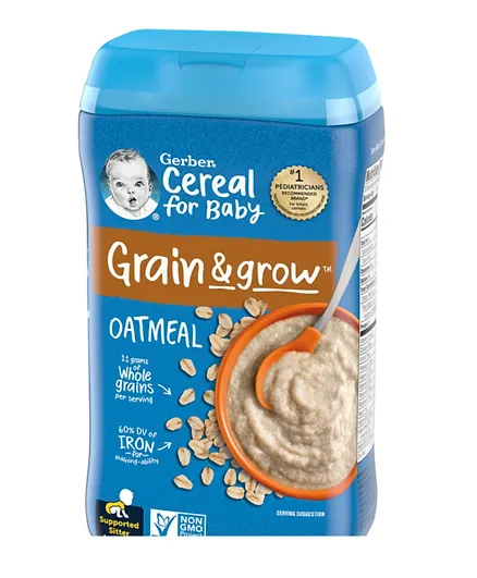 Gerber 1st Foods NGM Oatmeal 2 Cereal - 454g