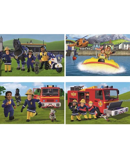 Mattel Fireman Sam On Standby Puzzle Assorted - 54 Pieces