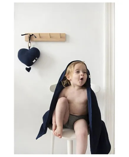 Les Reves d'Anais by Trixie Hooded Towel - Bliss Blue