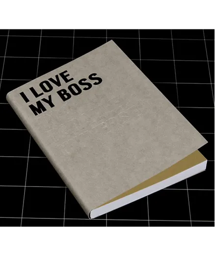 Happily Ever Paper Fill I Love My Boss Notebook Grey - 224 Pages