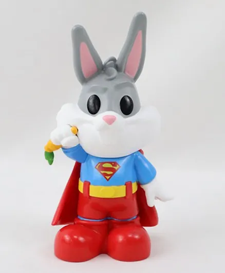 Warner Bros Mashup Ooshies Vinyl Bugs Bunny Superman Suit - 10.16 cm
