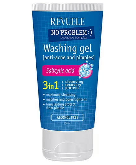 Revuele No Problem Washing Gel With Salicylic Acid - 200ml