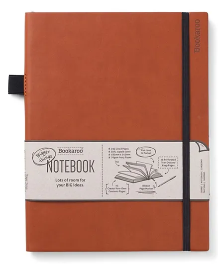 IF Bookaroo Bigger Things Notebook Journal - Brown