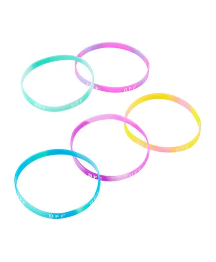 Carter's Silicone BFF Bracelets - Pack of 5