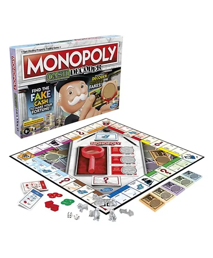 Monopoly Crooked Cash Board Game - 2 to 6 Players