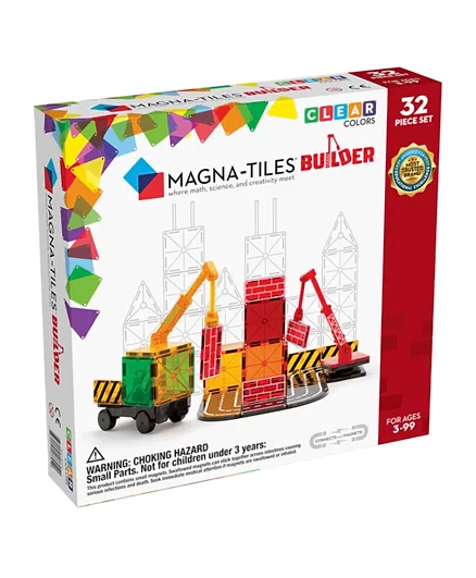 Magna-Tiles Builder - 32 Pieces Set