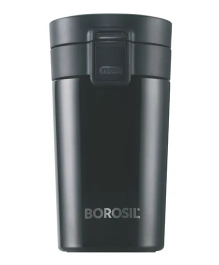 Borosil Vaccum Coffeemate Mug Black - 300mL