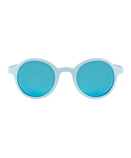 Little Sol+ Cleo Mirrored Kids Sunglasses - Baby Blue