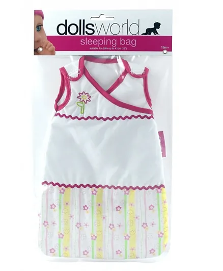 Dollsworld Sleeping Bag - Multicolour