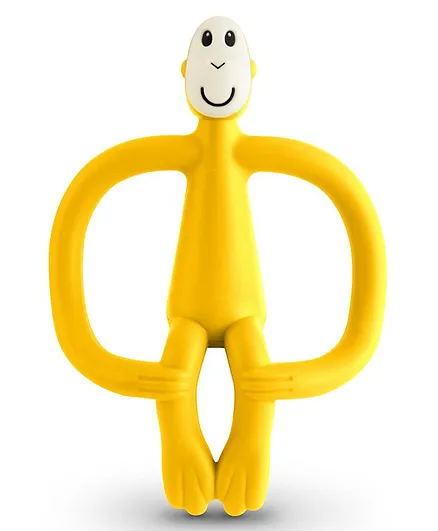 Matchstick Monkey Teething Toy - Yellow