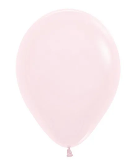Sempertex Round Latex Balloons Matte Pastel Pink - 50 Pieces