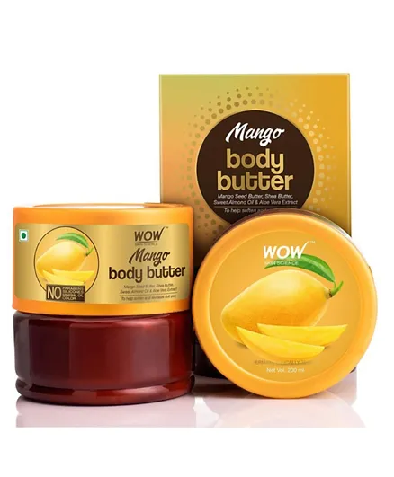 Wow Skin Science Mango Body Butter Pack of 1 - 200 ml