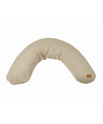 Beaba Big Flopsy Fleur de Cotton Pregnancy & Nursing Pillow  - Linen