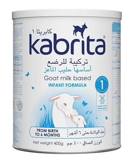 Kabrita Goat Milk Based Infant Formula Stage 1 - 400 Grams