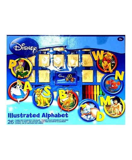 Multiprint Italia Disney Illustrated Alphabet