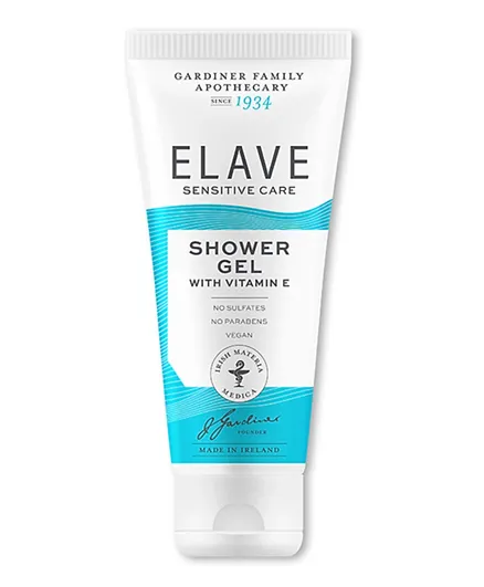 ELAVE Dermatological Sensitive Shower Gel - 250mL