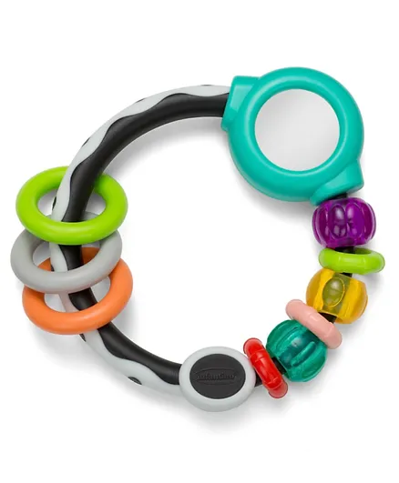Infantino Shake & Spin Rattle - Multicolor