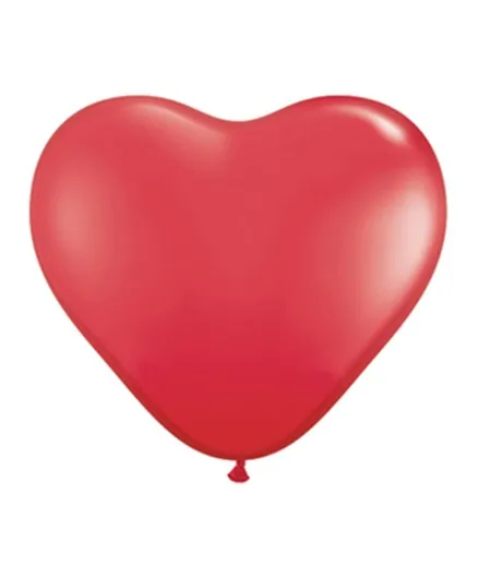 Qualatex Red Heart Latex Balloon - 11 Inches