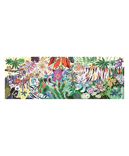 Djeco Puzzles Gallery Rainbow Tigers - 1000 Pieces