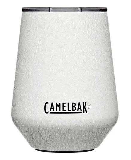 CamelBak White Stainless Steel Vacuum Insulated Wine Tumbler - 350ml