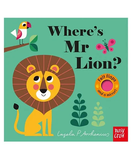 Where's Mr Lion? Felt Flap - 12 Pages