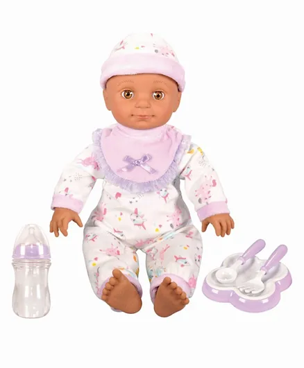 Lotus Soft-bodied Baby Doll Hispanic (No Hair) - 45.72cm
