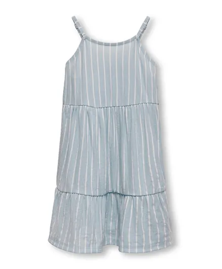 Only Kids Striped Dress - Cashmere Blue