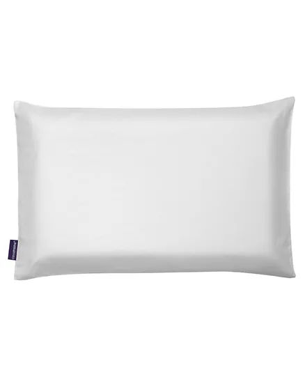 Clevamama ClevaFoam Baby Pillow Case - White