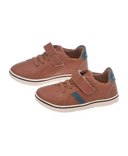 Klin Velcro Closure Shoes - Brown