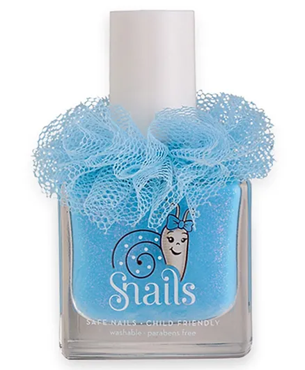 Snails Nail Polish Baby Cloud Ballerine Baby Blue Glitter - 10.5ml