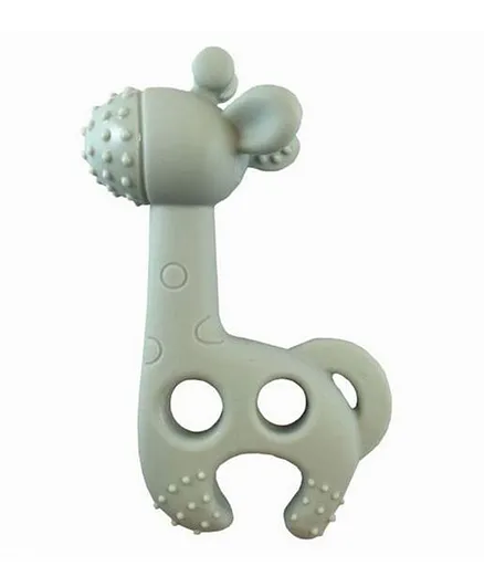 Diaper Champ Bite Me Raff Teether - Light Green