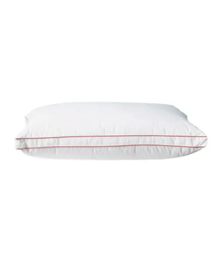 RahaLife Slowly Rebounding Hotel Pillow With Cover Cotton - White