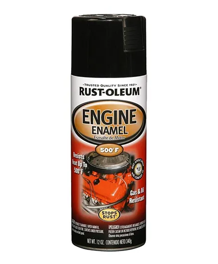 RustOleum Auto Engine Enamel - Black Gloss