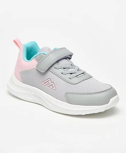 Panelled sports shoes hotsell