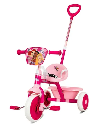 Spartan Disney Princess Tricycle With Pushbar - Pink