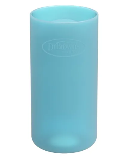 Dr Browns Narrow Glass Bottle Sleeves 250ml  - Blue