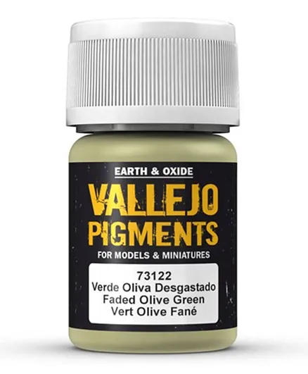 Vallejo Pigment 73.122 Faded Olive Green - 35mL