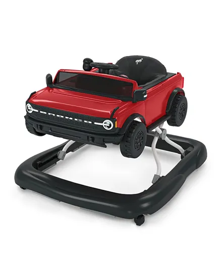 Bright Starts Ford Bronco 4 In 1 Walker - Race Red