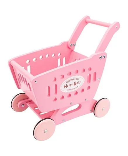 Woody Buddy Supermarket Trolley - Pink