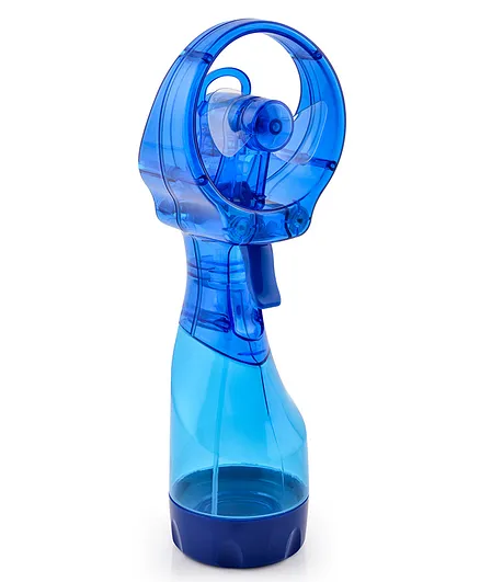 O2Cool Deluxe Handheld Misting Fan - Dark Blue