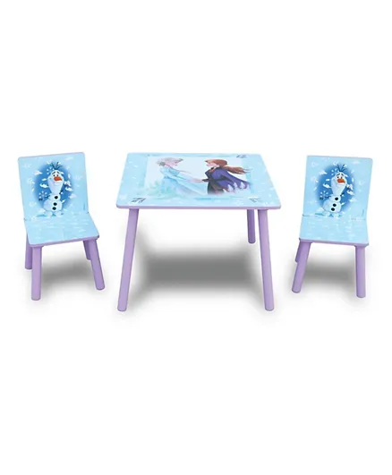 Disney Frozen Lightweight Kids Table and Chair Set - Blue