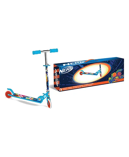 Nerf Kids 2 Wheeled Scooter - Blue