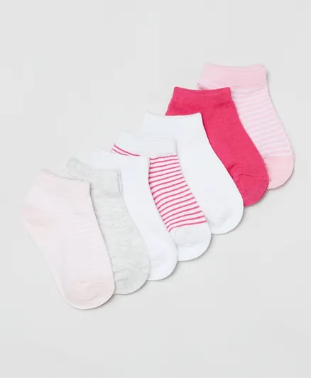 OVS 7 Pack Ankle Length Socks - Multicolor