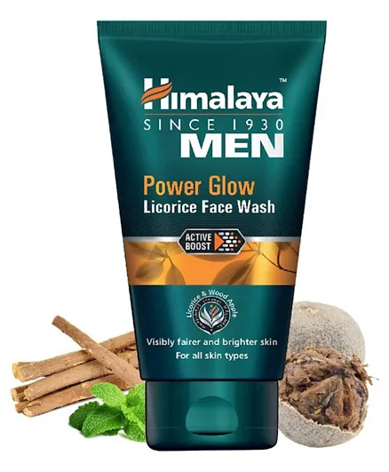 Himalaya Men Power Glow Licorice Face Wash - 100ml