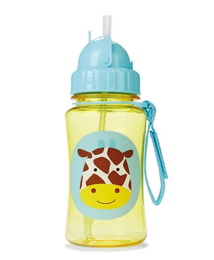 Skip Hop Giraffe Zoo Straw Bottle  - 384.5mL